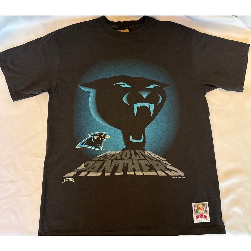 Vintage 1993 Carolina Panthers Graphic T-Shirt by Nutmeg Mills